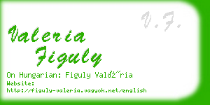 valeria figuly business card